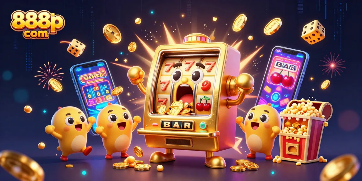 Celebrate your wins with the joyful 888p com slot machine, overflowing with coins and excitement!