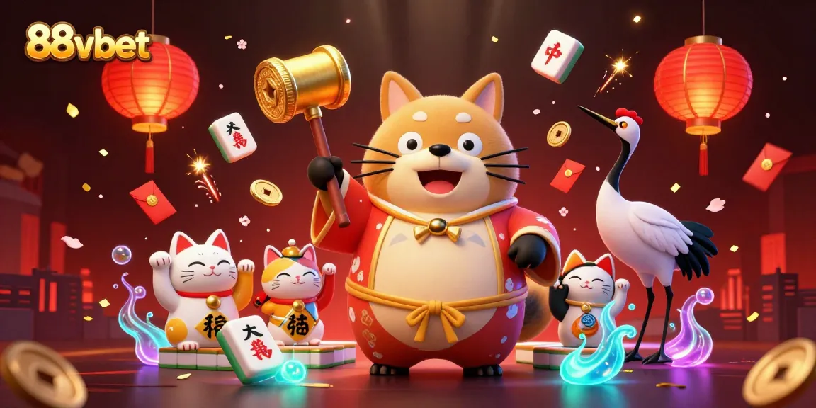 Engage with 88vbet's vibrant casino world featuring colorful characters and rich game elements.