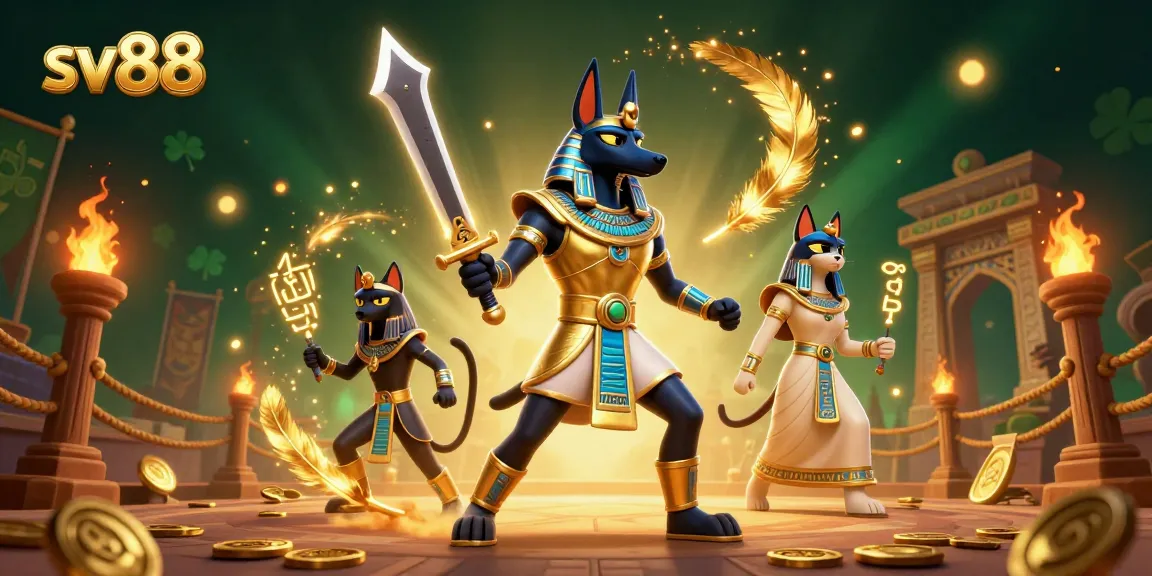 Bet and win big with SV88 in a vibrant 3D casino environment featuring iconic characters and game elements.