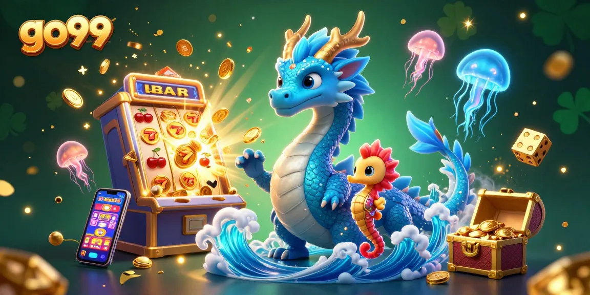 Spin to win at go99's thrilling jackpot slot machines exploding with coins and light!