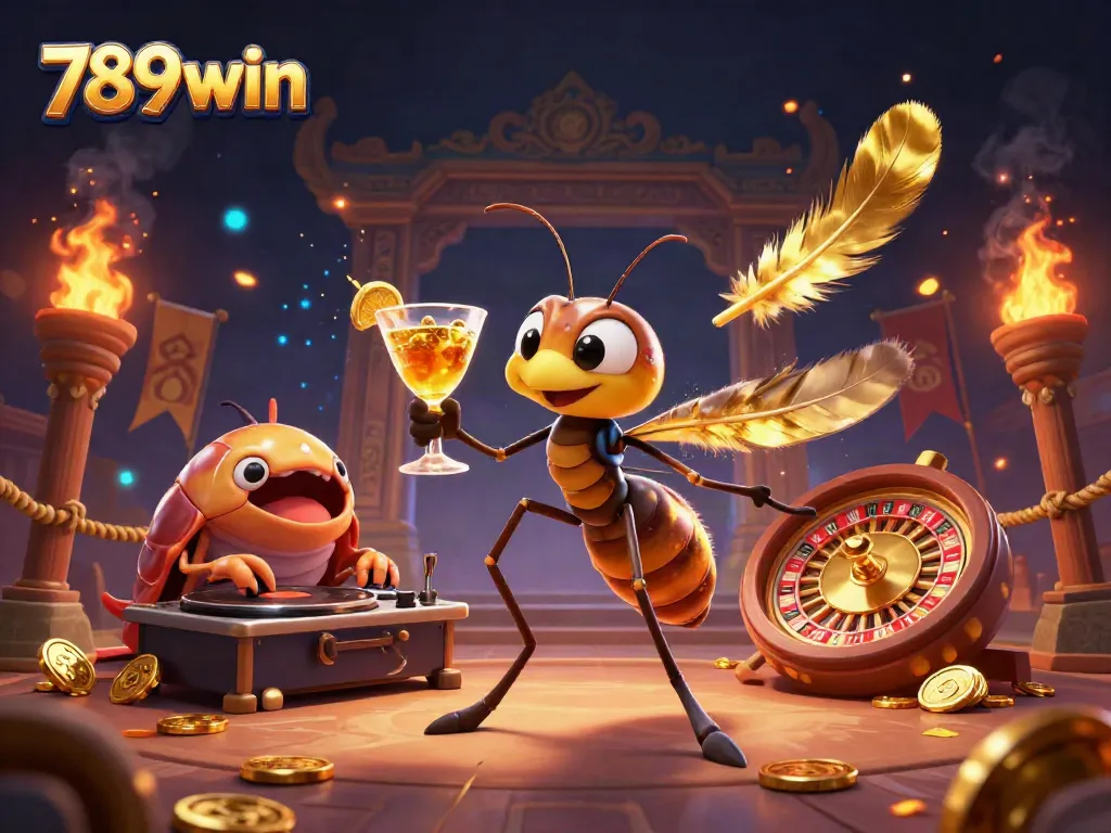 Engage in the thrilling casino world of 789win with dynamic characters and exciting game elements.