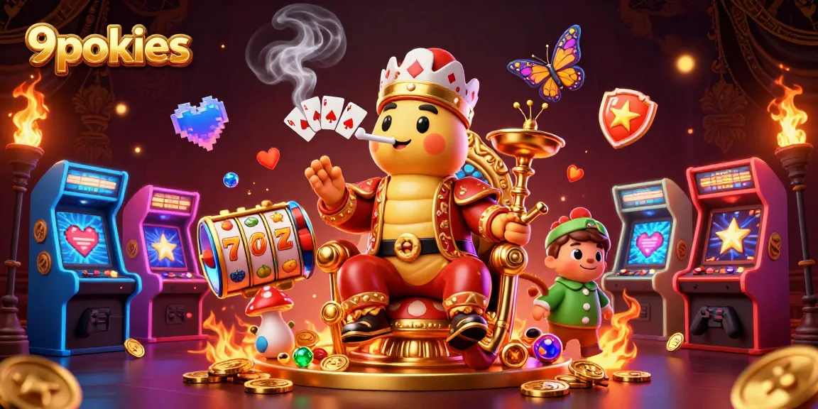 Engage in thrilling 9pokies gameplay featuring captivating slot reels and a vibrant casino atmosphere.