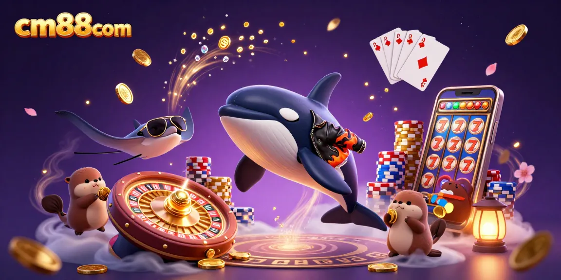 Experience thrilling casino games with cm88com and its dynamic characters and elements.