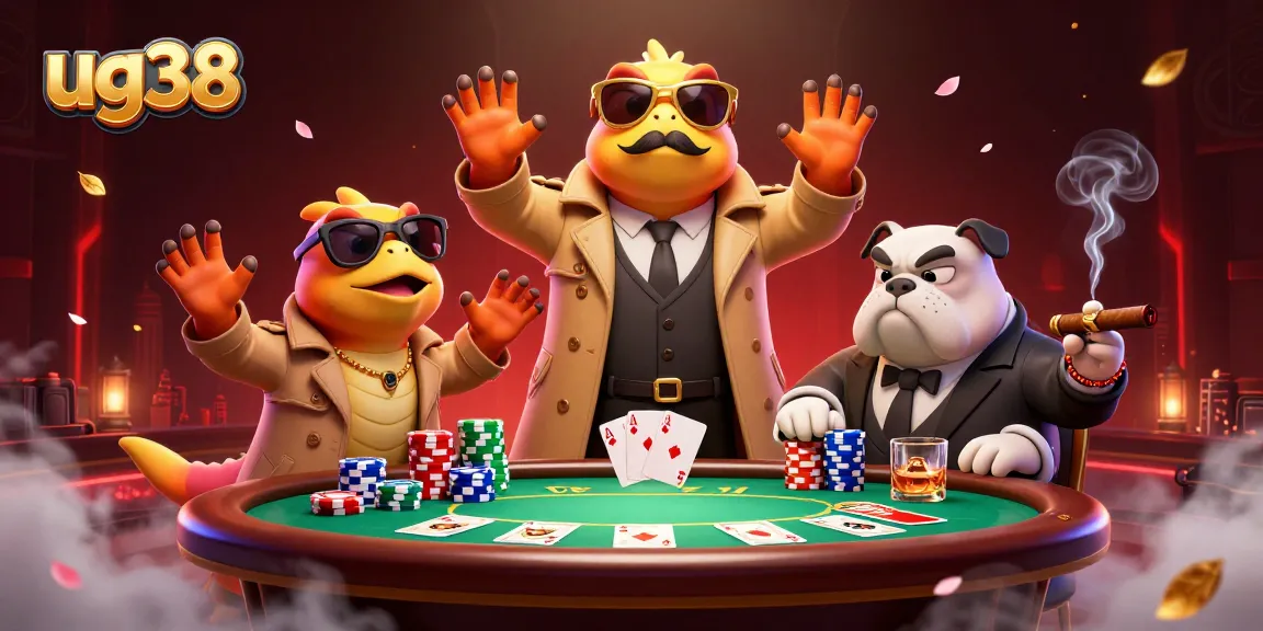 Betting strategy showdown at ug38 casino with raptors in disguise and poker action