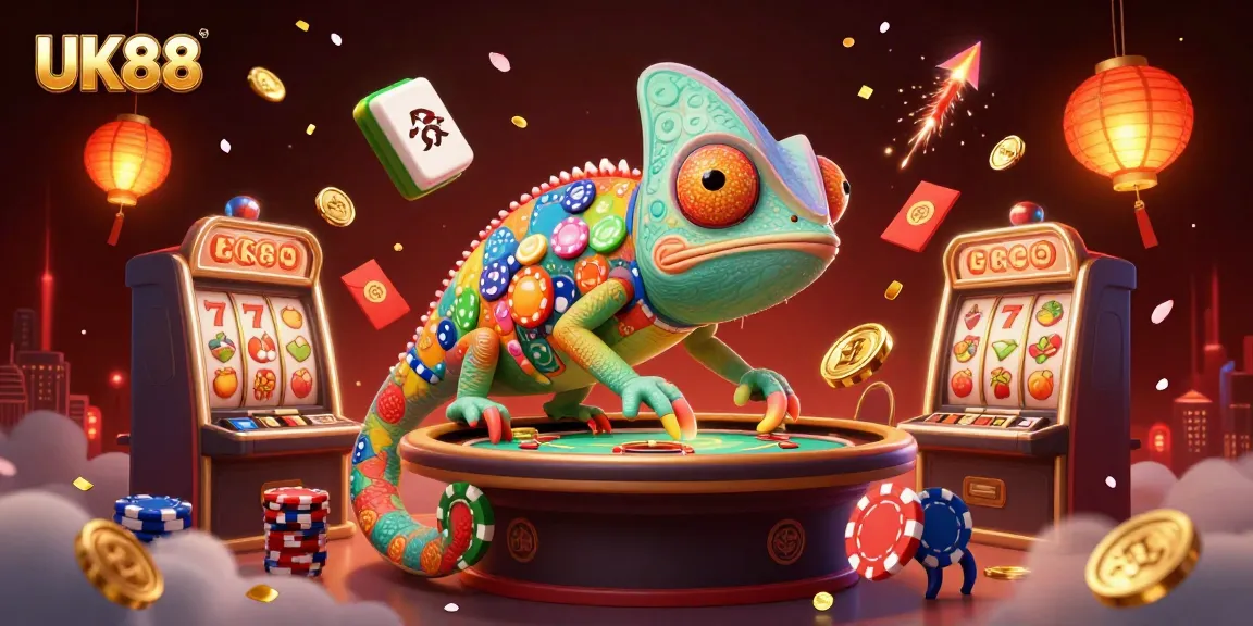 Engage in thrilling gameplay at UK88 with vibrant slot machines and casino excitement.