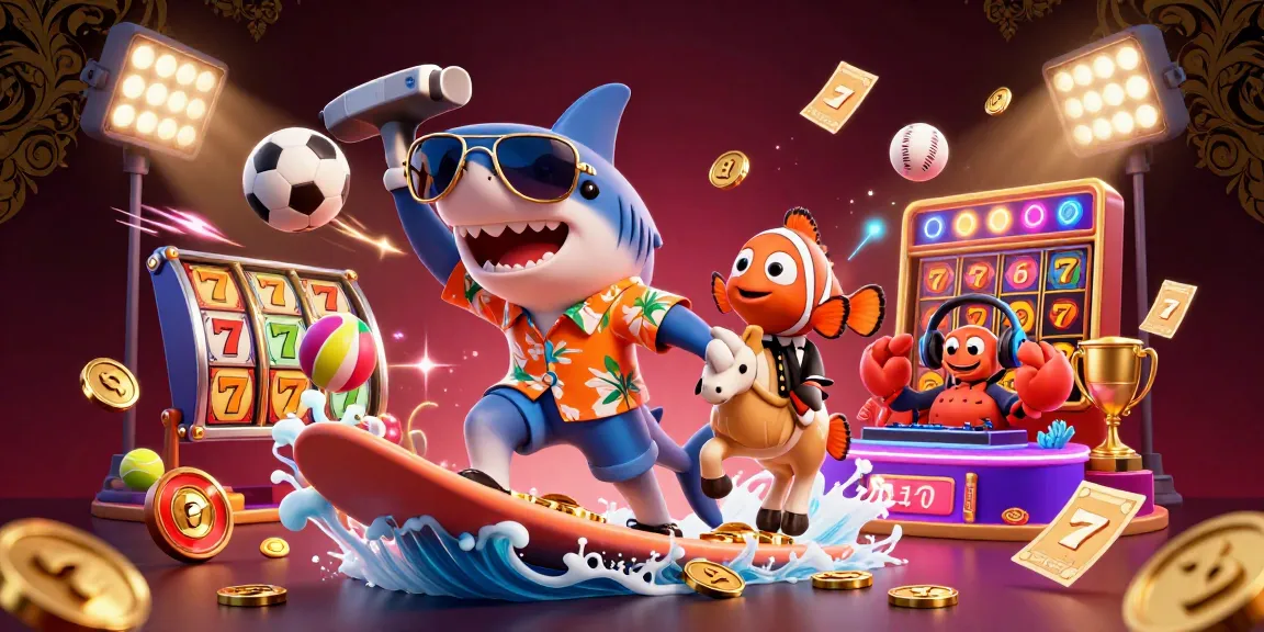 Engage with the 789WIN casino experience, featuring vibrant characters amid slot reels and gold coins.