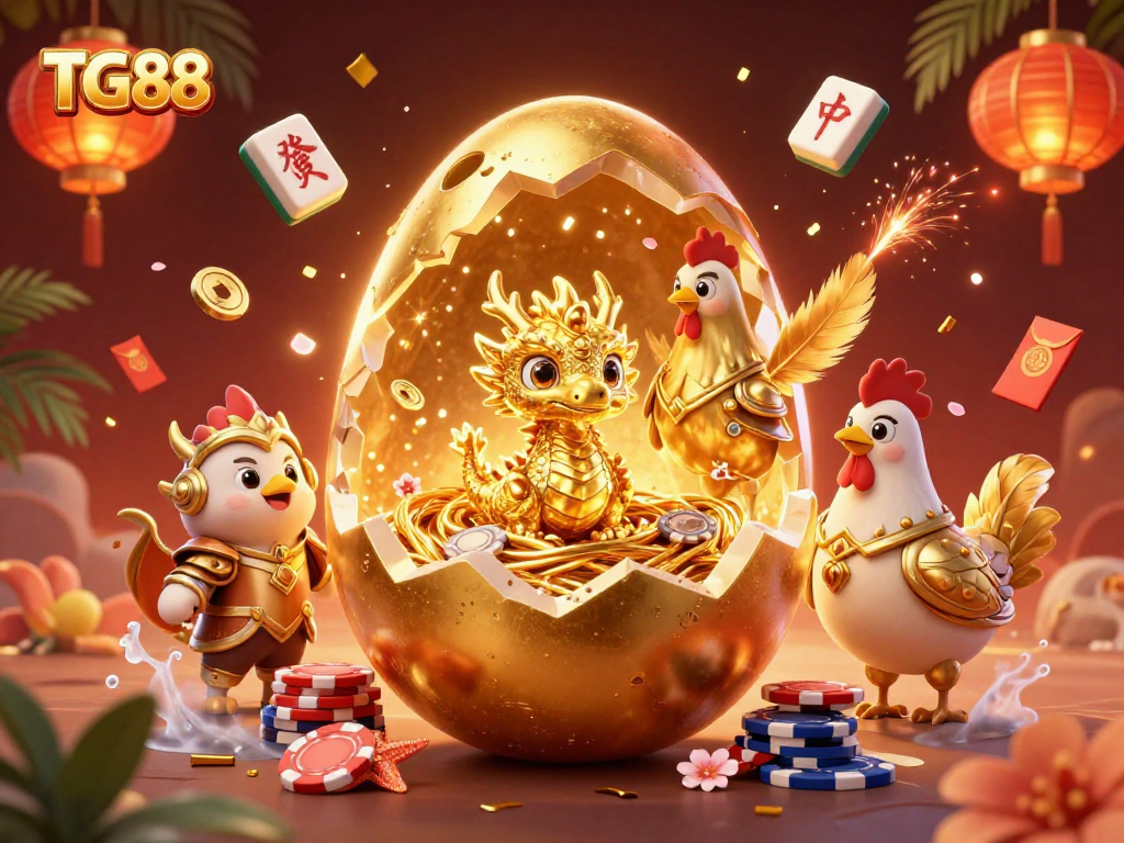 Experience thrilling wins with TG88's vibrant online casino atmosphere and exciting game elements.