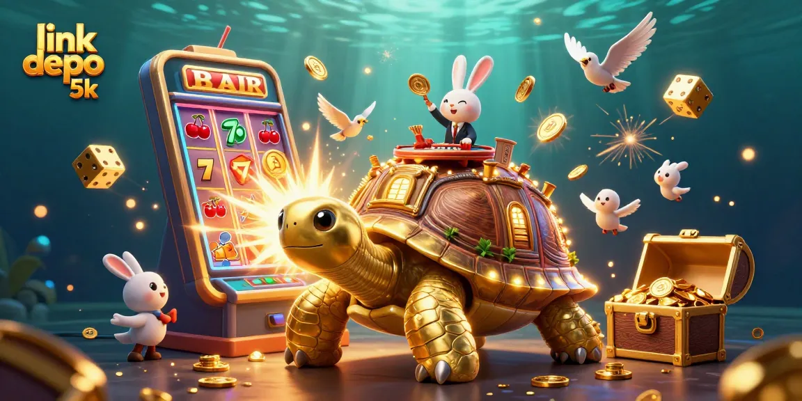 Experience thrilling wins at link depo 5k, featuring vibrant and captivating casino elements.