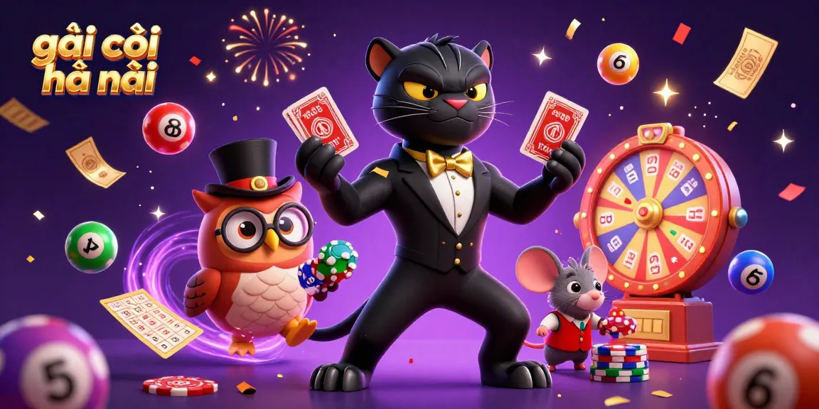 Gái gọi Hà Nội lấy cảm hứng từ casino với các nhân vật vui tươi và đồ họa rực rỡ.