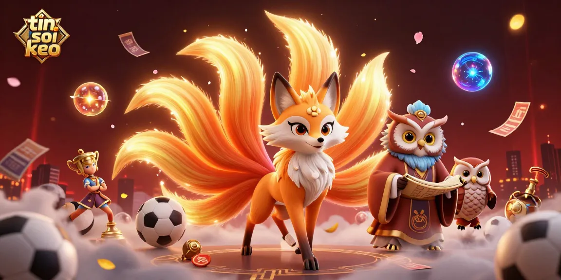 Engage in exciting sports betting with tin soi keo and colorful fortune elements enhancing your strategy.