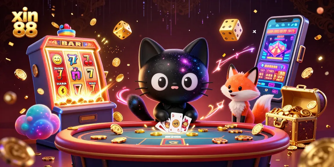 Experience thrilling games at xin 88 casino with the cosmic black hole cat and dynamic gaming elements!
