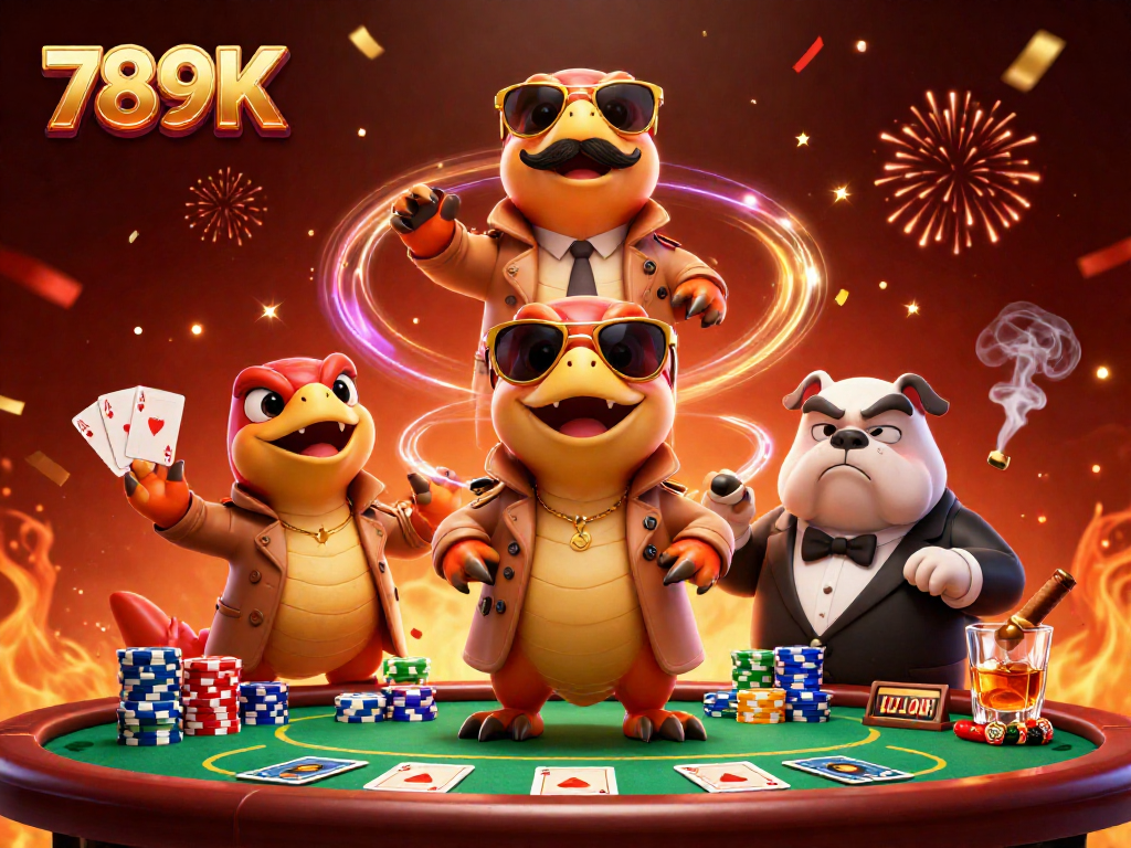 Join the excitement at 789K with raptors in disguise attempting to enter a VIP casino.