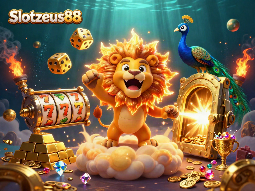 Engage with Slotzeus88 and revel in the richness of a cartoon casino universe.