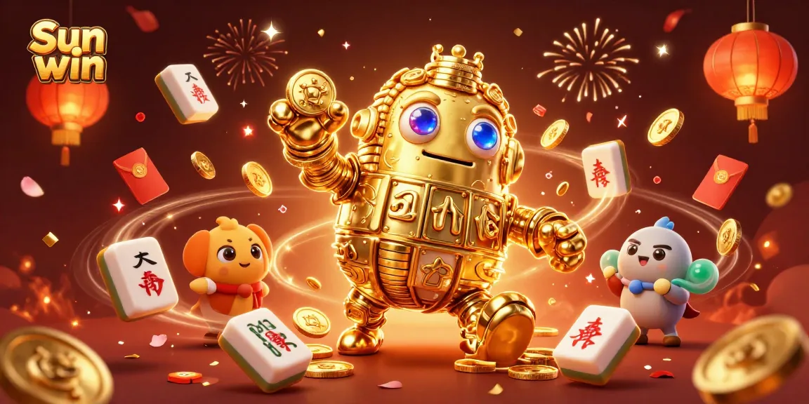 Experience the thrill of Sun win as golden treasures and festive elements create an exhilarating gaming atmosphere.