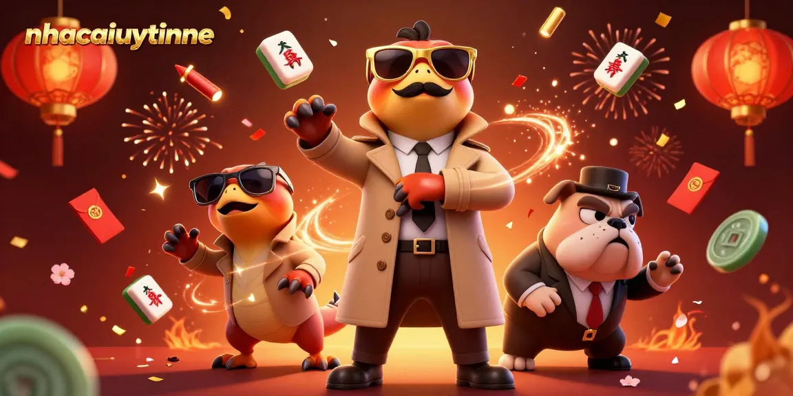 Experience the thrill of nhacaiuytinne with animated raptors sneaking into a VIP lounge in a vibrant casino setting.
