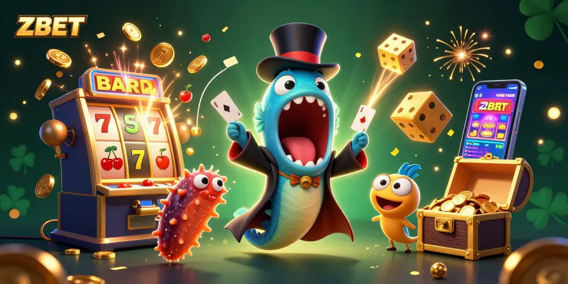 ZBET brings thrilling casino excitement with vibrant 3D characters and dazzling gameplay elements.